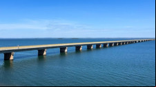 Ponte no Rio Paraná em Presidente Epitácio terá interdições noturnas para obras por 60 dias