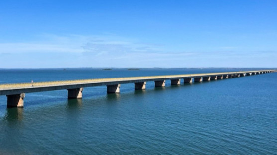 Ponte no Rio Paraná em Presidente Epitácio terá interdições noturnas para obras por 60 dias