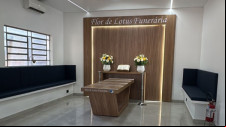 Funerária Flor de Lótus reforma sala do Velório Municipal de Flórida Paulista