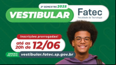 Fatec prorroga prazo de inscrição para o vestibular; em Adamantina são dos cursos